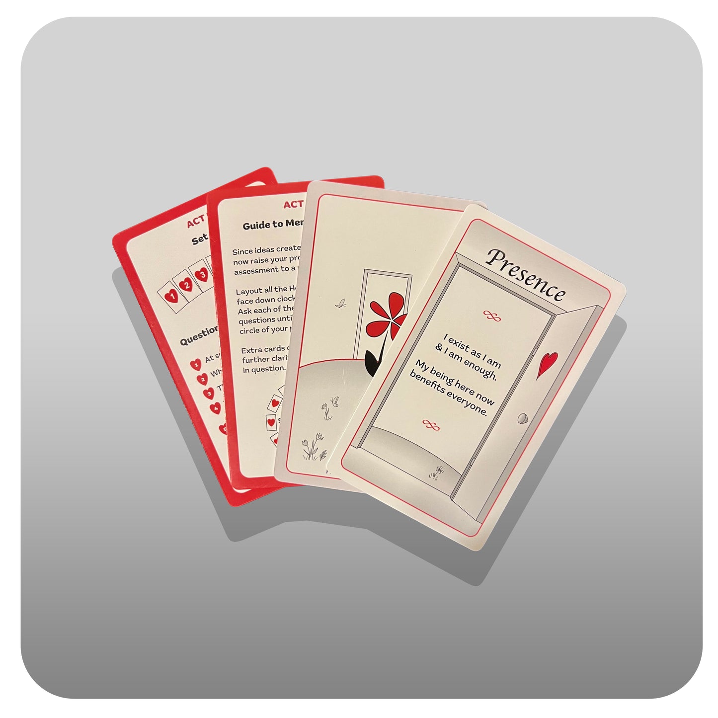 Heart Cards Deck: (Donation and choose your Location)